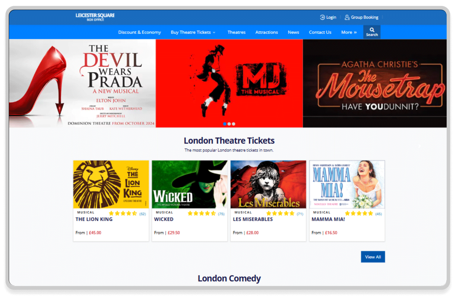 Leicester Square Box Office
